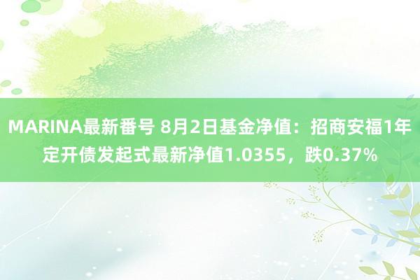 MARINA最新番号 8月2日基金净值：招商安福1年定开债发起式最新净值1.0355，跌0.37%