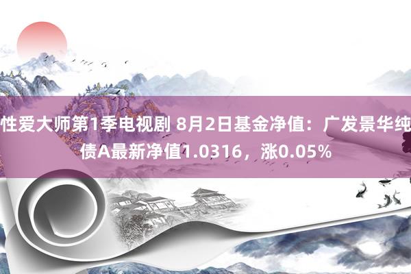 性爱大师第1季电视剧 8月2日基金净值：广发景华纯债A最新净值1.0316，涨0.05%