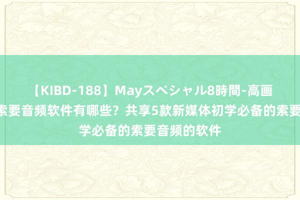 【KIBD-188】Mayスペシャル8時間-高画質-特別編 索要音频软件有哪些？共享5款新媒体初学必备的索要音频的软件