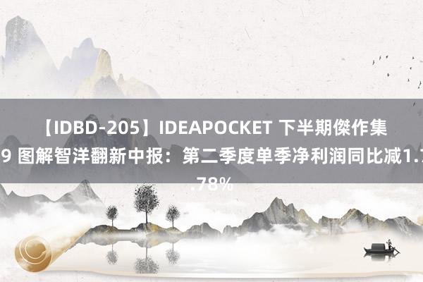 【IDBD-205】IDEAPOCKET 下半期傑作集2009 图解智洋翻新中报：第二季度单季净利润同比减1.78%