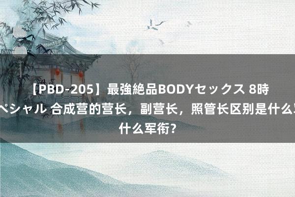 【PBD-205】最強絶品BODYセックス 8時間スペシャル 合成营的营长，副营长，照管长区别是什么军衔？